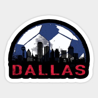 Dallas Soccer Dallas Fc The toros Sticker